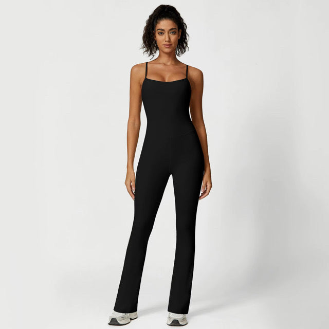 ✨PREORDER✨ Mini Flare Jumpsuit (Black)