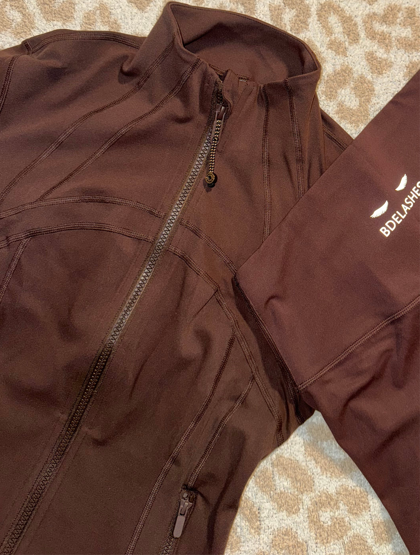 ✨PREORDER✨ Definition Zip Front Jacket (Chocolate)