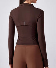 ✨PREORDER✨ Definition Zip Front Jacket (Chocolate)