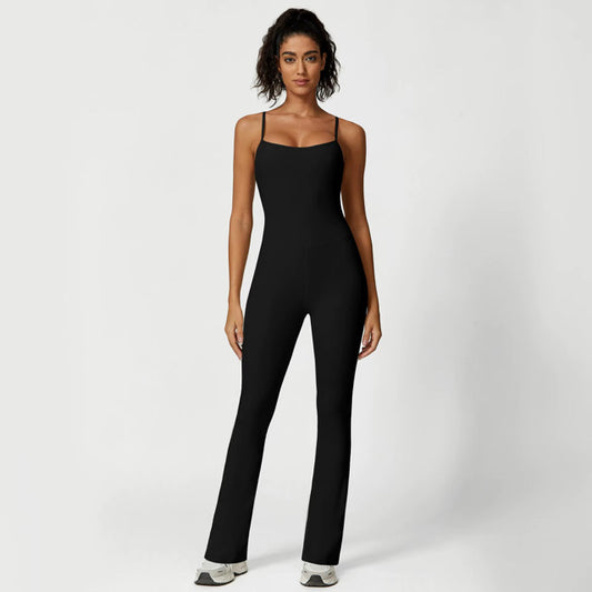 ✨PREORDER✨ Mini Flare Jumpsuit (Black)