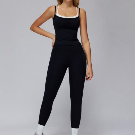 ✨PREORDER✨ Double Layer Two Piece Set (Black)