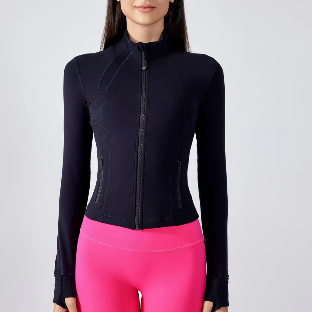 ✨PREORDER✨ Definition Zip Front Jacket (Black)